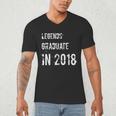 GraduationShirts Legends Graduate In 2018 Tee Men's V-Neck T-Shirt