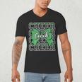 Green Sport Loud Proud Cheer Coach Dad Father's Day Men's V-Neck T-Shirt Green Sport Loud Proud Cheer Coach Dad Father's Day Men's V-Neck T-Shirt