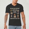 Grew Up In The 90s Retro Nostalgia Men's V-Neck T-Shirt