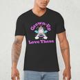 Grown-Up Still Love These Magical Unicorn Nostalgia Men's V-Neck T-Shirt
