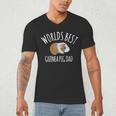 Guinea Pig Apparel Men Boys Worlds Best Guinea Pig Dad Gift Men's V-Neck T-Shirt