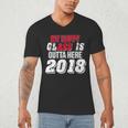 My Happy Class Is Outta Here 2018 Graduation Men's V-Neck T-Shirt