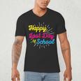 Happy Last Day Of School Graduation Teacher Students Men's V-Neck T-Shirt
