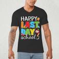 Happy Last Day Of School Teacher Student Graduation Men's V-Neck T-Shirt