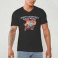 Happy Valentines Day To Myself Introvert Humor Men's V-Neck T-Shirt Happy Valentines Day To Myself Introvert Humor Men's V-Neck T-Shirt