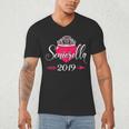 High School 2019 Senior Graduation Shirt Girls Daughter Men's V-Neck T-Shirt
