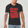 High School Graduation Tshirt Game Over Senior Class Of 2018 Men's V-Neck T-Shirt