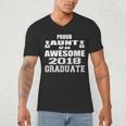 High School GraduationShirt College Graduation Aunt Men's V-Neck T-Shirt