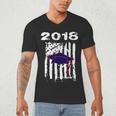 High School GraduationShirt Flag College Graduation Men's V-Neck T-Shirt