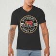 Hotrod Custom Car Automotive Nostalgia Distressed Men's V-Neck T-Shirt
