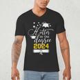 Hotter By One Degree Senior 2024 Class Of 2024 Graduation Men's V-Neck T-Shirt
