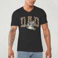 Hunting Dad Duck Camouflage Camo Preppy Camo Dad Camo Men's V-Neck T-Shirt