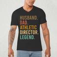 Husband Dad Athletic Director Legend Athletic Directors Men's V-Neck T-Shirt