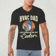 HVAC Dad But Cooler HVAC Technician Father Men's V-Neck T-Shirt