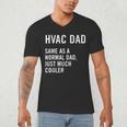 HVAC Dad Definition HVAC Technician Men's V-Neck T-Shirt