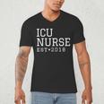 ICU Nurse 2018 Graduation Nurse RN Men's V-Neck T-Shirt