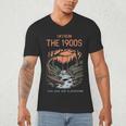 I'm From The 1900s This Was Our Playground Retro Men's V-Neck T-Shirt