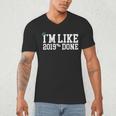 I'm Like 2019 Percent Done Graduation Tshirt Men's V-Neck T-Shirt