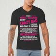 I'm Not A Perfect Daughter But My Crazy Dad Loves Me Men's V-Neck T-Shirt