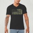 I'm Not The Step Dad I'm The Dad That Stepped Up Camouflage Men's V-Neck T-Shirt