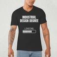 Industrial Degree Loading Student Graduation Men's V-Neck T-Shirt