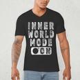 Inner World Mode On Introvert Saying Men's V-Neck T-Shirt
