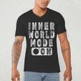 Inner World Mode On Introvert Saying Men's V-Neck T-Shirt