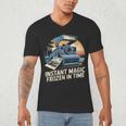Instant Magic Frozen In Time Retro Camera Nostalgia Men's V-Neck T-Shirt