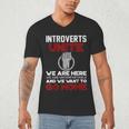 INTP Introverts Unite Anti Social For Men Women Men's V-Neck T-Shirt