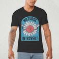 Introvert Cute Anti-Social Shy Person Inner Strength Men's V-Neck T-Shirt