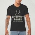 Introvert Power Silent But Unstoppable Men's V-Neck T-Shirt