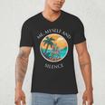 Introvert Relaxation Me Myself And Silence Summer Vacation Men's V-Neck T-Shirt Introvert Relaxation Me Myself And Silence Summer Vacation Men's V-Neck T-Shirt