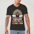 Introvert But Willing To Shape Your Behavior Men's V-Neck T-Shirt