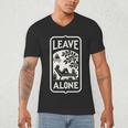 Introvert's Peaceful Solitude Graphic Leave Alone Quiet Men's V-Neck T-Shirt Introvert's Peaceful Solitude Graphic Leave Alone Quiet Men's V-Neck T-Shirt