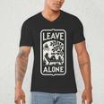 Introvert's Peaceful Solitude Graphic Leave Me Alone Quiet Men's V-Neck T-Shirt Introvert's Peaceful Solitude Graphic Leave Me Alone Quiet Men's V-Neck T-Shirt