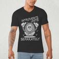 Introverts Unite Anti-Social Shy Person Joke Men's V-Neck T-Shirt Introverts Unite Anti-Social Shy Person Joke Men's V-Neck T-Shirt