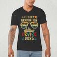 It's My Graduation Cruise 2025 Summer Cruise Seniors Trip Men's V-Neck T-Shirt