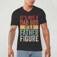 It's Not A Dad Bod It's A Father Figure Retro VintageShort Sleeve Men's V-Neck T-Shirt