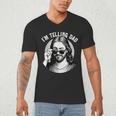 Jesus I'm Telling Dad Jesus Meme Christian & Jesus Men's V-Neck T-Shirt