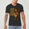 Jesus I Saw That I'm Telling Dad Religious Men's V-Neck T-Shirt