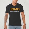 JOMO Joy Of Missing Out Introvert Men's V-Neck T-Shirt JOMO Joy Of Missing Out Introvert Men's V-Neck T-Shirt