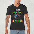I Just Crushed Preschool Monster Graduation Men's V-Neck T-Shirt