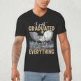 I Just Graduated I Know Everything Graduation Men's V-Neck T-Shirt