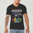 I Just Officially Graduated Pre k Graduation 2024 Pre-K Kids Men's V-Neck T-Shirt