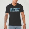 K-Pop Security Mom Dad Kids Birthday Concert Staff Men's V-Neck T-Shirt