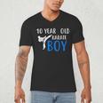 Karate Boy 10 Year Old Kids Shirt Graduation Men's V-Neck T-Shirt