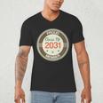 Kids Class Of 2031 Shirt Back To School Future Graduation Men's V-Neck T-Shirt
