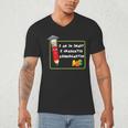Kids Kindergarten Graduation Humor I'm So Smart I Graduated Men's V-Neck T-Shirt