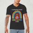 Kids I Officially Graduated Kindergarten Graduation Class Of 2022 Men's V-Neck T-Shirt