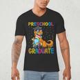 Kids Preschool Graduate Dinosaur Trex Preschool Graduation Men's V-Neck T-Shirt